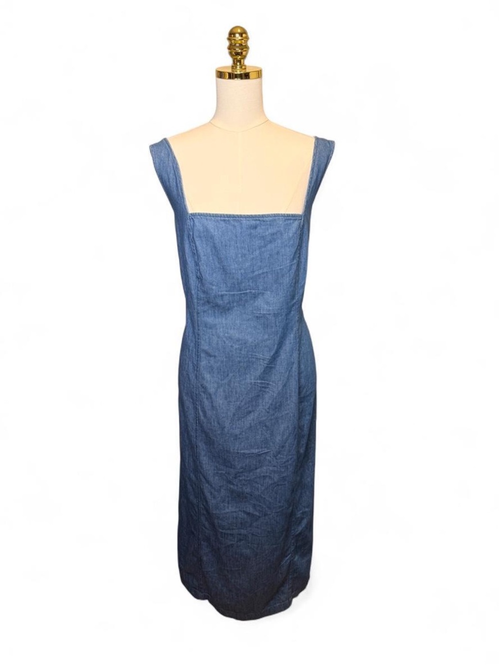 Xhilaration Embroidered Boho Midi Dress | Navy | XXL